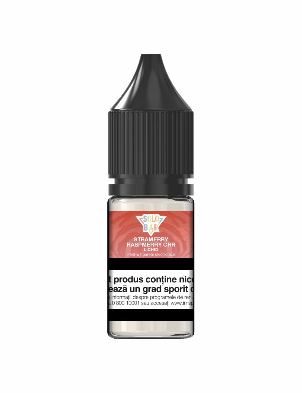 E-Lichid SOLOBAR 10ml Strawberry Raspberry Cherry